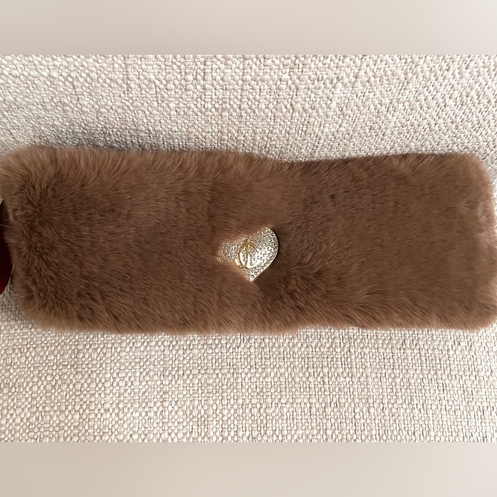 JUICY COUTURE Faux Fur Headband ✨